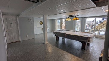 Basement epoxy flooring installation Toronto - moisture protection and durability